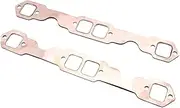 NPKNGZTATW 2 Pieces SBC Copper Header Exhaust Gasket for Chevy SB 283 327 350 383 400 Gaskets
