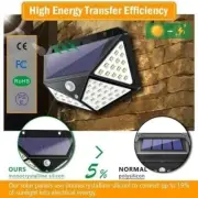 3pcs Pack Solar Outdoor LED Wall Light Motion Sensor Waterproof