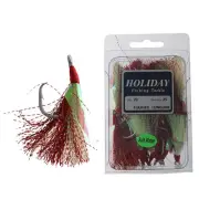 Holiday Salt Water Longline Flasher Hook #20 25pcs - Assorted Colours