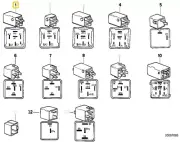 Day light relay for BMW E-32 E-34