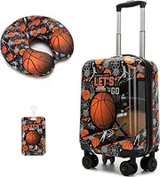 [Homskiii] Kid's Luggage Set 2 Piece Suitcase Set 16" Hardside Luggage with Spinner Wheels Girls Boys Carry on Luggage Airline Approved, 3002, 16inch