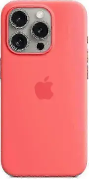 For Apple Iphone 15 Pro Silicone Case With Magsafe Guava