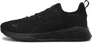 [PUMA] Unisex Adults' ANZARUN LITE Sneakers, Black Black Black 01, 7 UK 40.5 EU