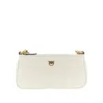[PINKO] PINKO Leather mini baguette bag Woman One Size One Size White