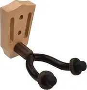 Beech Wood Guitar Wall Mount Hanger Wall Hook Holder Stand with Iron Steadying Bars for Electric Acoustic Guitar Bass Violin Mandolin Ukulele Multicolor25 Hanger-3