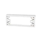 5 Pack) 3A AU Mounting Block to Suit 4 Gang GPO Socket Outlet - White