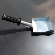 Cement Bucket Scoop Bricklaying Tool Heavy Duty Metal Bowl Professional Spade