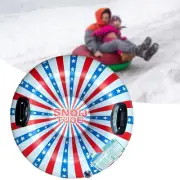 Inflatable Snow Tube Inflatable Snow Sled Accessories Gift Kids Adults Children