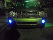 Ford Escape 2007-2010 Fog Light Bluetooth RGB LED Color FOG light Halo Ring Kit