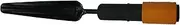 Fiskars QuikFit Weed Extractor, Narrow Head, Width: 3.5 cm, Steel Head, Black/Orange, 1000731