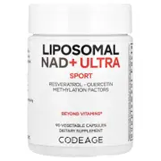 Codeage, Sport, Liposomal NAD+ ULTRA, 90 Vegetable Capsules