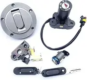 Ignition Switch for Benelli for Leoncino 500 BJ500 Motorcycle Ignition Switch Lock Fuel Gas Cap Tank Cover Seat Lock Key Set Motorcycle Ignition Switch Lock