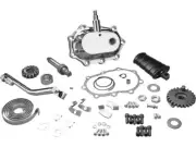 HARLEY KICK START KIT W/HEAVY DUTY C0VER 4-SPEED BIG TWINS 1936-1986 FL FX S/T