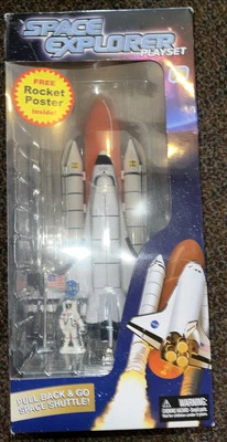 IN AIR - SPACE EXPLORER PLAYSET w ROCKET NIB