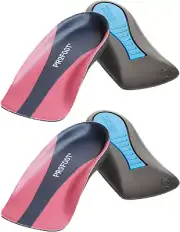 Orthotic Insoles for Plantar Fasciitis & Heel Pain, Women'S 6-10, 2 Pair
