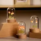 Package Tulip Night Light LED Nightlight Tulip Flower Table Lamp Bedside Light
