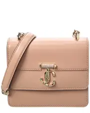 Jimmy Choo Avenue Leather Shoulder Bag