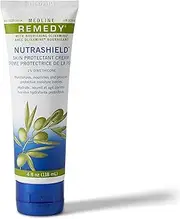 Medline MSC094534 Remedy Nutrashield Skin Protectant, (4 ounce), for use as a barrier cream, or dry or chapped skin, diaper rash, incontinence, IAD, or irritated skin