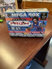 2021-22 Prizm Basketball Mega Box 4 Silver Prizms Per Box Cade Cunningham Rookie