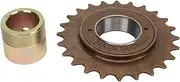 Bike Freewheel Adapter Set, 24T Single Speed Freewheel, 24mm Flywheel Connector Adapter Set, Bike Replacement Accessory