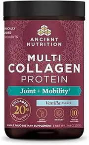 ANCIENT NUTRITION Joint and Tissue Multi Collagen Protein, 8 OZ
