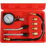 0-300PSI Diesel Engine Compression Tester Gauge Tool Tractor Ford Deere Cummins