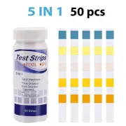 50pcs Multipurpose Chlorine PH Test Strips SPA Swimming Pool Water Tester Pap`UU
