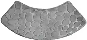 SMZhomeone Curved Shower Mat 30 * 60 * 100cm Creative Curved For Shower Mat, Secure Non Slip Bottom, Quick Drying, Multiple Color Choices(Light gray)