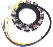 Outboard Stator Compatible With MERCURY 1989-1993(115HP) 1994-1996(125HP-4CYL)(9AMP) 398-818535A3,398-818535A5,398-818535A8,398-818535A9