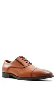 ALDO Paxley Cap Toe Oxford in Cognac at Nordstrom, Size 10