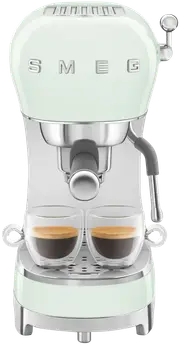 Smeg 50's Style Espresso Coffee Machine Pastel Green