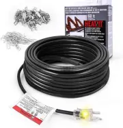 Pre-Assembled 240 ft Roof & Gutter Ice Prevention Cable - Easy Install