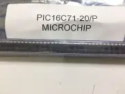 PIC16C71-20/P MICROCHIP IC MCU 8BIT 1.75KB OTP 18PIN PDIP ROHS 2 PIECES