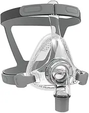 CPAP Masks, Universal CPAP Full Face Mask Reuse Replacement Set for F20, TMS Comfort Series Nasal CPAP Mask with Headgear, Elbow/Swivel and Cushion, Suitable for Various Models of CPAP Machines (M)