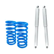 Rear Raised HD Gabriel Ultra LT Shocks Lovells Springs for Nissan Pathfinder R50