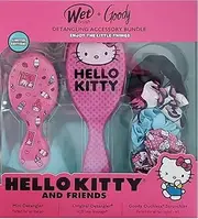 Wet Brush + Goody Detangling Accessory Bundle Hello Kitty And Friends Scrunchies Set Kit (1632833), 1.0 Ounce