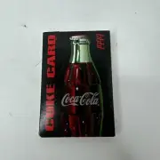 RARE Vintage 1999 Coca Cola The Coke Card Coke Bottle Nice