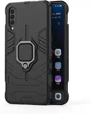 LYX PC + TPU Shockproof Protective Case with Magnetic Ring Holder for VIVO IQOO(Black)+Simple and Fashion (Color : Black)