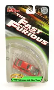1:64 Racing Champions THE FAST & FURIOUS Red 1995 Volkswagen Jetta VW *NIP*