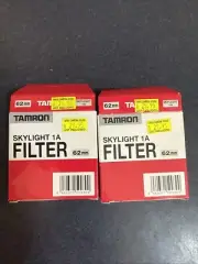 2 X Skylight 1A Filter Tamron NEW 62mm