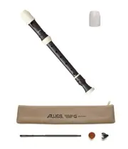 Toyama Musical Instruments AULOS Symphony (Wood Grain) Soprano Recorder German S