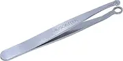 AUSOMTEK Nose Hair Trimming Cliper, Ear Hair Trimming Tweezers, Eyebrow Grooming Scissors, Stainless Steel, Safe Round-Headed