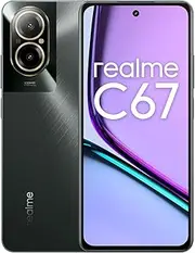 [realme] C67 Dual-SIM 128GB ROM + 6GB RAM (Only GSM | No CDMA) Factory Unlocked 4G/LTE Smartphone (Black Rock) - International Version