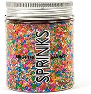 Sprinks Sanding Sugar Sprinkles 75g | Sugar Sprinkles | Cake Decorations | Cupcake Sprinkles | Halloween Sprinkles | Cake Sprinkles | Sugar Crystals | Edible Sugar for Cakes | Rainbow