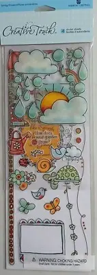 AMERICAN GREETINGS CREATIVE TOUCH 3D SPRING SHOWERS STICKERS ~ SPRINGTIME