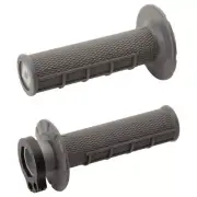 Odi V2 Half Waffle MX Lock-On Grips Graphite For KAWASAKI KLX300R 2022