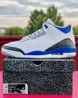 Nike Air Jordan 3 Racer Blue Size 13 Cement Max White Black Wizards True 1 4 11