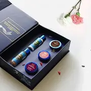 Blue Nectar Naturally Beautiful Face Gift Set for Women & Men | Face Cream, Face Scrub, Face Wash, Lip Balm & Green Tea Face lotion | Pack of 5 | Perfect Anniversary & Birthday Gift