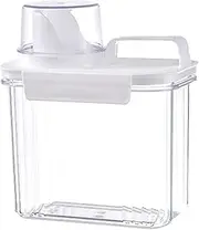 Fenteer Household Laundry Container, Fabric Softener Dispenser, Multifunctional, Washing Powder Containers for Home, Bathroom, Kitchen, 1500ml