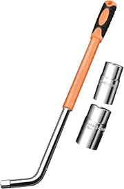 Extendable Lug Wrench | Wrenchs Tire Repair Tools,Heavy Duty Tire Wrench, Professional Car Tire Repair Wrenchs, Labor-Saving Ergonomic Repair Tool for Car Truck